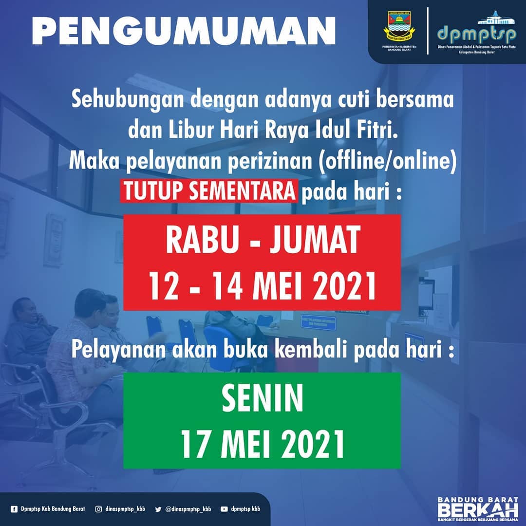 >Pengumuman jadwal pelayanan
